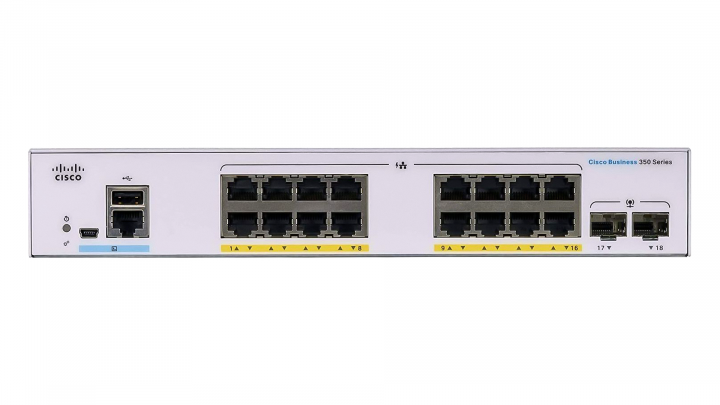 Switch Cisco CBS350-16P-E-2G-EU