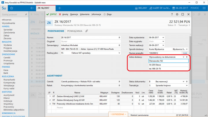 Subiekt nexo - Licencja na jedno stanowisko 5