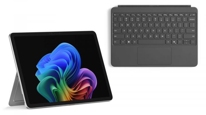 Microsoft Surface Pro 12 Snapdragon Touch 12 W11P Platynowy + Klawiatura