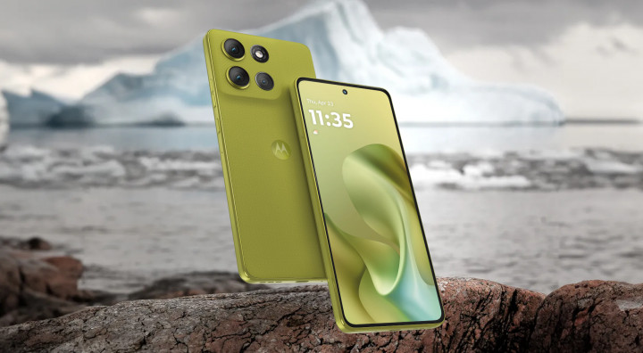 Odkryj Motorola Moto G86 Power 5G złoty front
