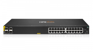 Switch HPE Aruba Networking CX 6000 R8N87A 24-port GE PoE 370W 4x1Gb SFP