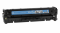Toner HP 305A błękitny CE411A - widok frontu lewej strony