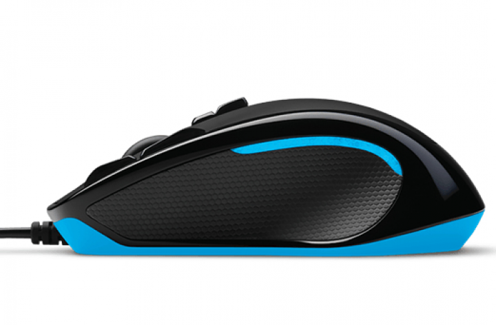 Mysz przewodowa Logitech G300s USB 910-004345 - widok lewej strony