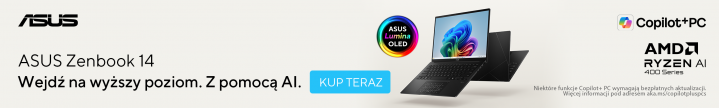 ASUS Zenbook 14 UM3406GA - Wejdź na wyższy poziom. Z pomocą AI. - baner kategorii