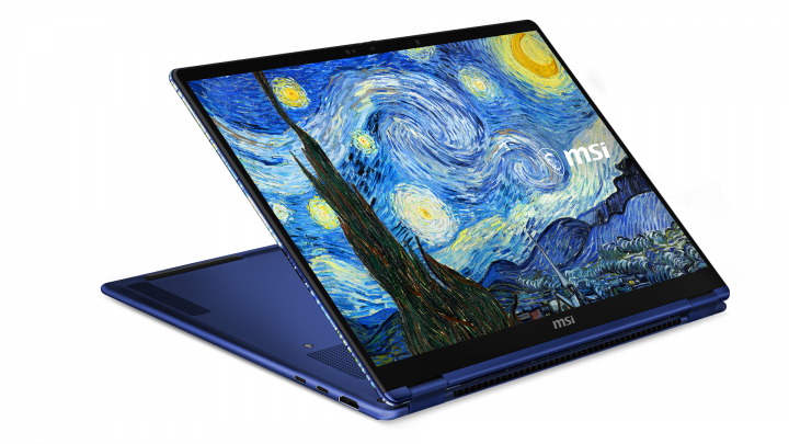 Laptop MSI Prestige 14 Flip AI+ The Starry Night 7