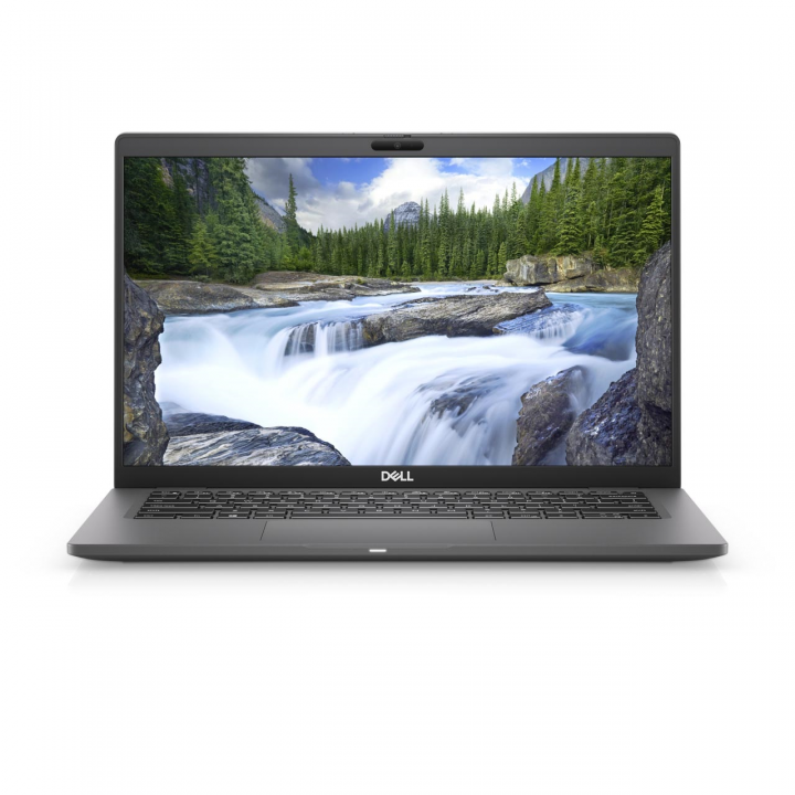 Laptop Dell Latitude 7410 czarny - widok frontu