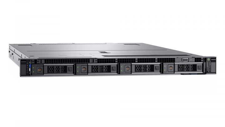 PowerEdge R6525 4x3,5 - widok frontu lewej strony