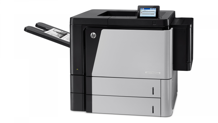 HP LaserJet Enterprise M806dn - CZ244A - widok frontu prawej strony