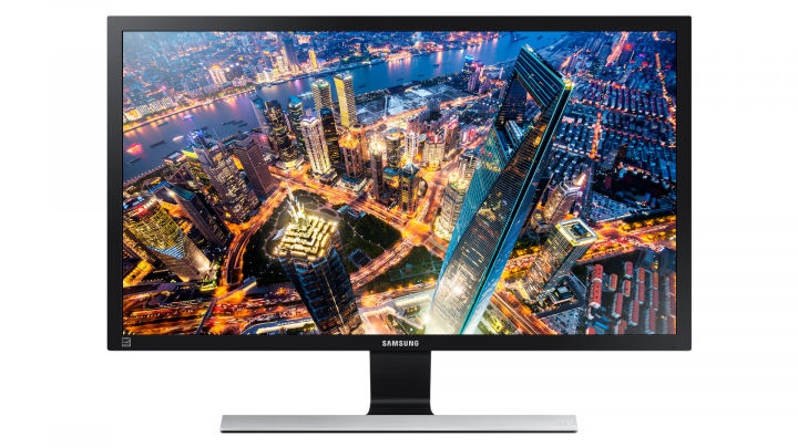 Monitor Samsung LU28E570DSLEN - widok frontu