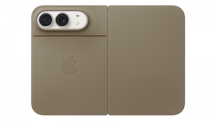 Etui Folio Apple iPhone Duo z podpórką jasnobeżowe MKR64ZM/A
