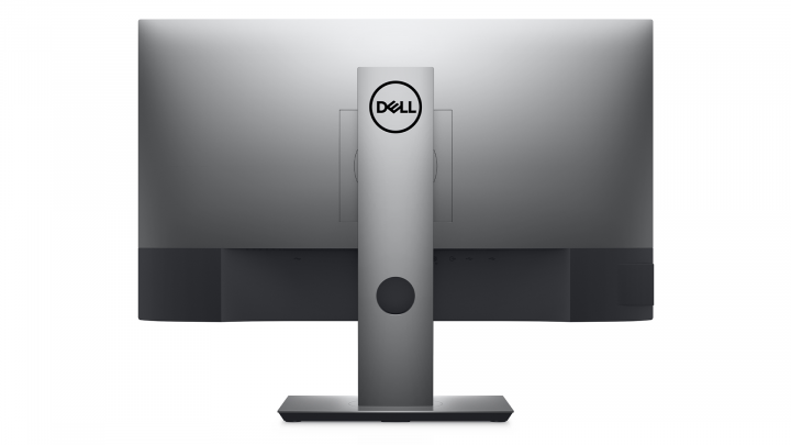 Monitor Dell U2520D czarny - widok z tyłu