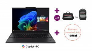 Laptop Lenovo ThinkPad T16 Gen 4 21QN001BPB AMD Ryzen AI 5 PRO 340 16" WUXGA 16GB 512SSD Int W11Pro