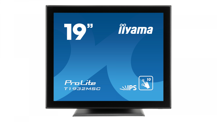 Monitor z dotykowym ekranem IIYAMA ProLite T1932MSC-B5X - widok frontu