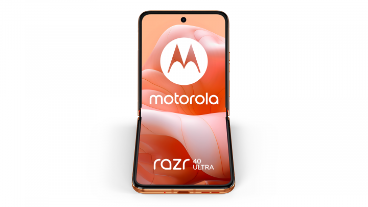 Smartfon Motorola razr 40 Ultra PAX40069PL Snapdragon 8+ G1 6,9" 165Hz 8GB 256GB 5G And13 brzoskwiniowy 2