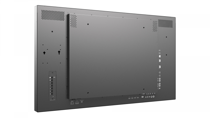 Monitor z dotykowym ekranem IIYAMA ProLite TH4265MIS-B1AG - widok z tyłu lewej strony