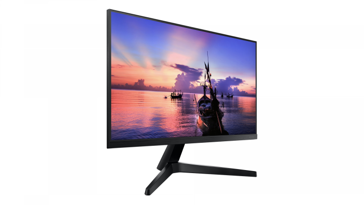 Monitor Samsung LF24T352FHRXEN - widok frontu lewej strony2