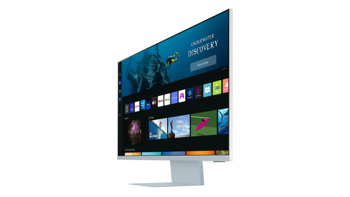 Monitor Samsung Smart M8 LS32BM80BUUXEN - widok frontu prawej strony