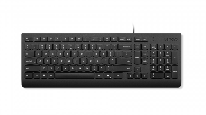 Klawiatura przewodowa Lenovo Essential Wired Keyboard AI US English 4Y41R64633