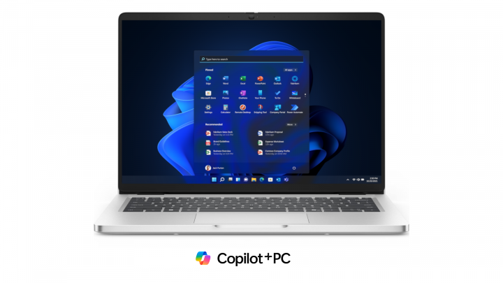 Laptop Dell Pro 14 W11P (AMD) srebrny Copilot xx