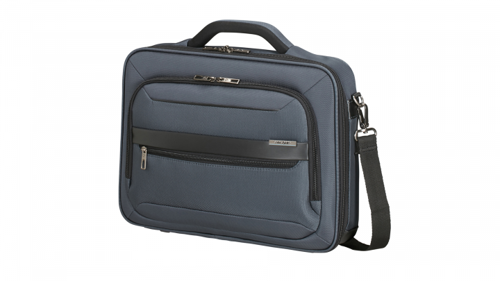 Torba do laptopa Samsonite Vectura Evo 156 CS3-01-002 niebieska - przód front lewy
