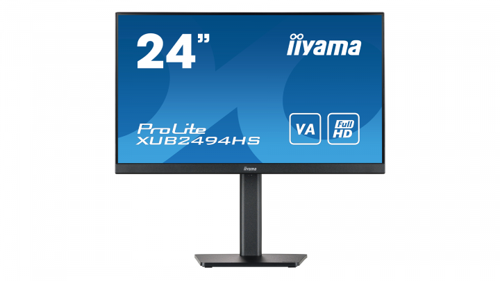 Monitor IIYAMA ProLite XUB2494HS-B2 - widok frontu