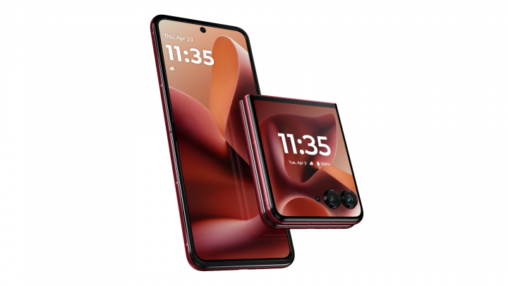 Smartfon Motorola razr 60 Ultra czerwony