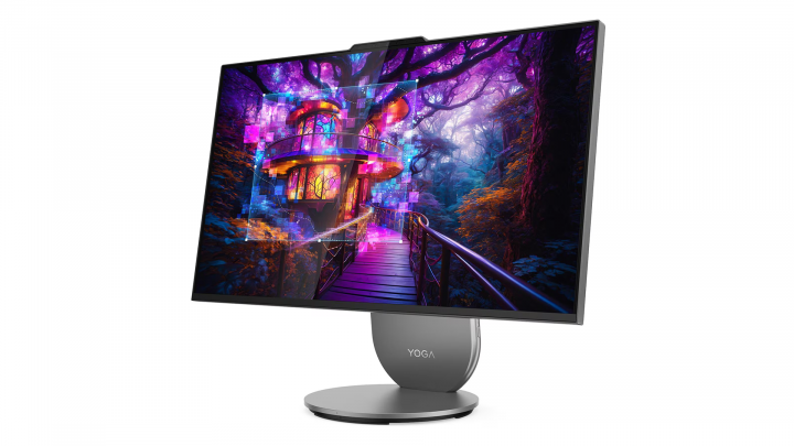 Komputer AiO Lenovo Yoga AIO 27IAH10 Luna Grey 6