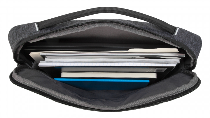 Walizka do laptopa Targus Rolling Laptop Case BEU0658C 16 czarna - otwarta