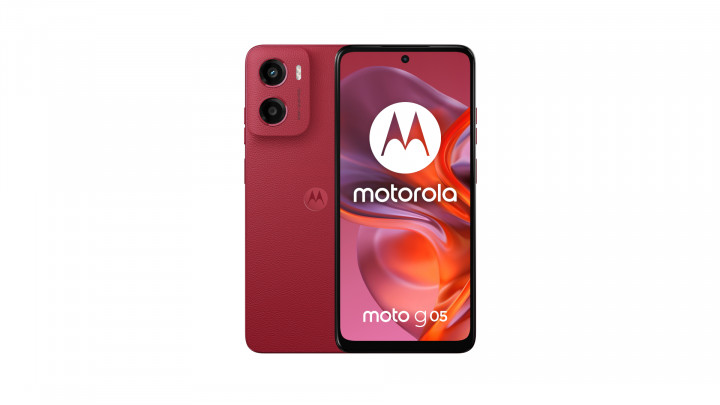 Smartfon Motorola moto g05 PB6L0029RO czerwony 5