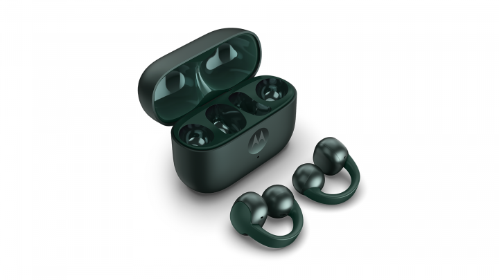 Słuchawki bezprzewodowe Motorola Moto Buds Loop Trekking Green 2