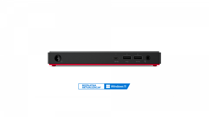 Komputer Lenovo ThinkCentre M75n Nano - widok frontu2