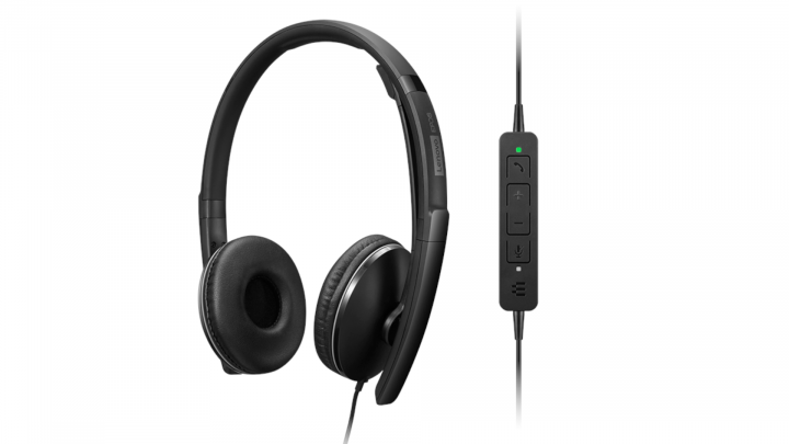 Słuchawki przewodowe Lenovo ANC Gen2 (UC/ Zoom) 4XD1M39029 5