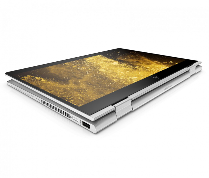 Laptop HP Elitebook x360 830 G6 srebrny - widok tabletu