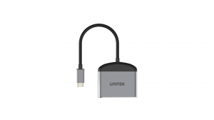 Adapter UNITEK USB-C - HDMI, USB-A, USB-C D1102A