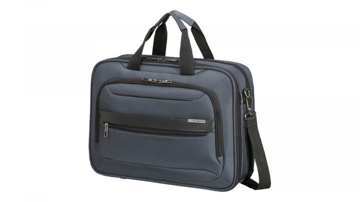 Torba do laptopa Samsonite Vectura Evo 156 CS3-01-006 niebieska - przód front prawy