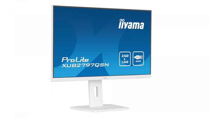 Monitor IIYAMA ProLite XUB2797QSN-W1 - widok frontu 3