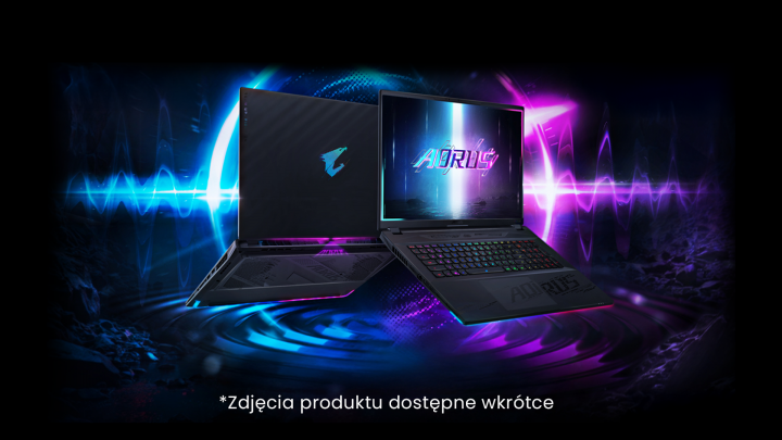 Laptop Gigabyte AORUS MASTER 18 - zdjęcie podglądowe