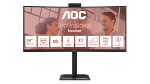 Monitor AOC CU34E4CW 34" VA Curved 120Hz USB-C Dock 90W