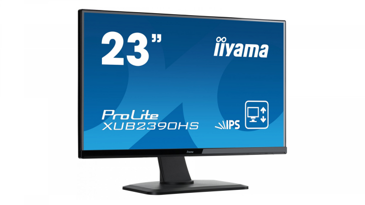 Monitor IIYAMA ProLite XUB2390HS-B1 - widok frontu prawej strony