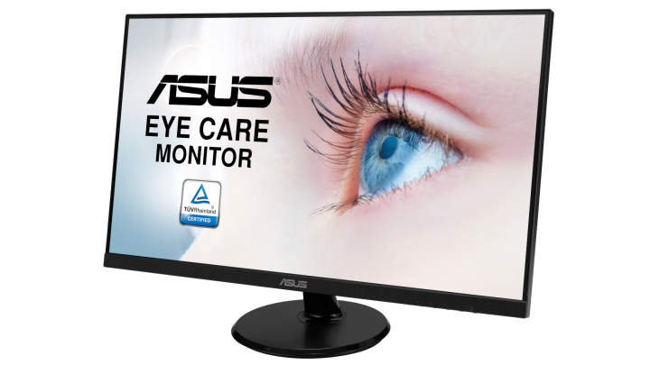 Monitor Asus VA27DQ - widok frontu prawej strony