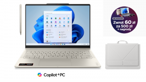 Laptop 2w1 Lenovo Yoga 7 Gen 11 14AGP11 83TD004EPB Ryzen AI 7 445 Touch 14" 2,8K 120Hz OLED 32GB 512SSD W11 + Etui i rysik w zestawie