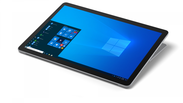 Microsoft Surface GO 3 W10P platynowy-przód front lewy