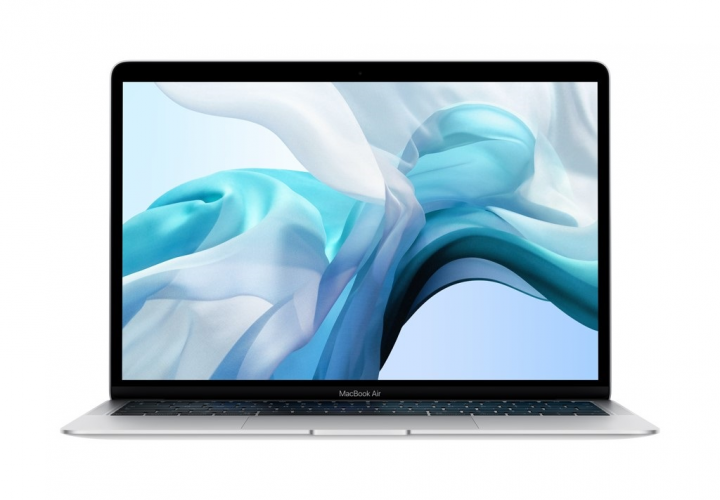 Laptop Apple MacBook Air srebrny - widok frontu
