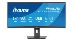 Monitor iiyama ProLite Curved XCB3494WQSU-B1 34" UWQHD VA 120Hz 0,4ms