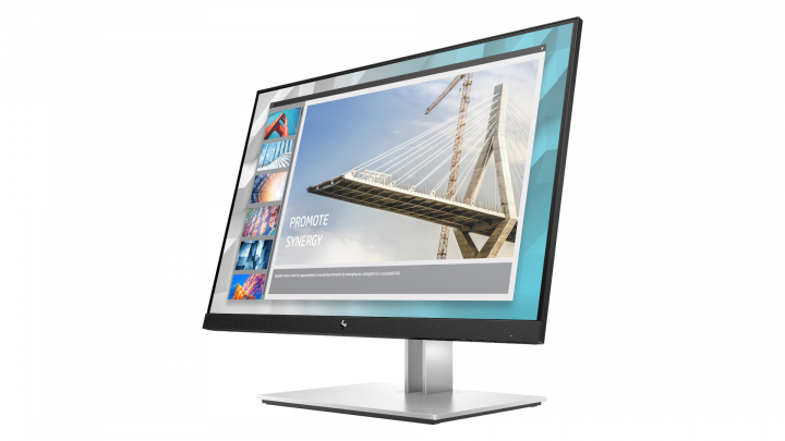 Monitor HP E24i G4 - widok frontu prawej strony