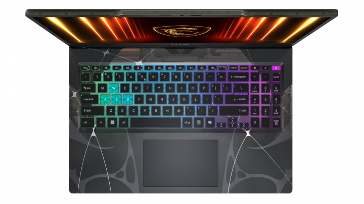 Laptop MSI Cyborg 15 B2RW (RGB BK) Translucent Black 13
