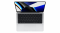 MacBook Pro 14 srebrny otwarty