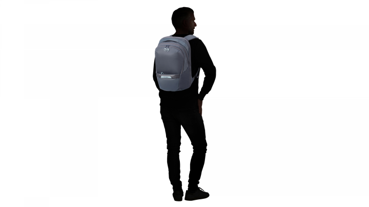 Plecak do laptopa Samsonite Hexa-Packs 156 CO5-21-003 szaro-niebieski - prezentacja