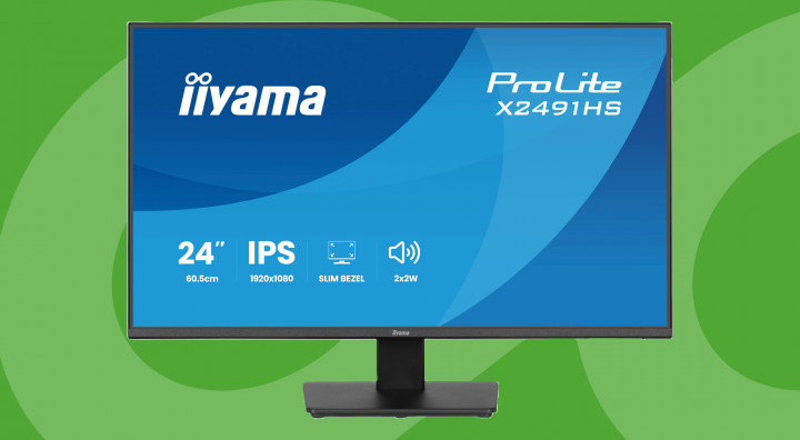 iiyama X2491HS-B1 front