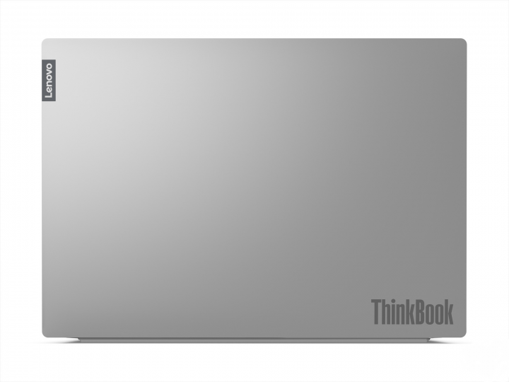 Laptop Lenovo ThinkBook 14-IML szary - widok klapy